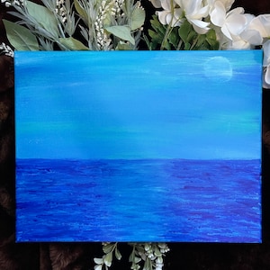 11 x 14 inch acrylschilderij