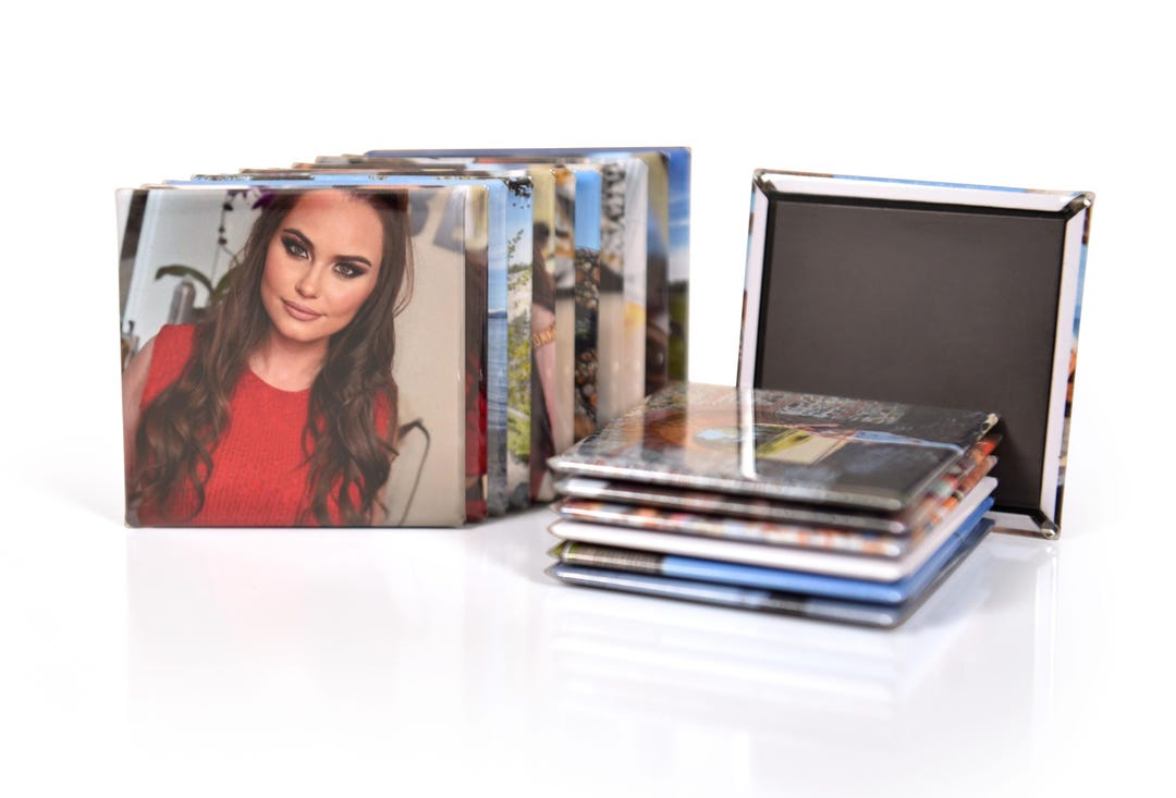 Custom Photo Magnets: Personalized Square Fridge Magnets, 2x2 - Etsy