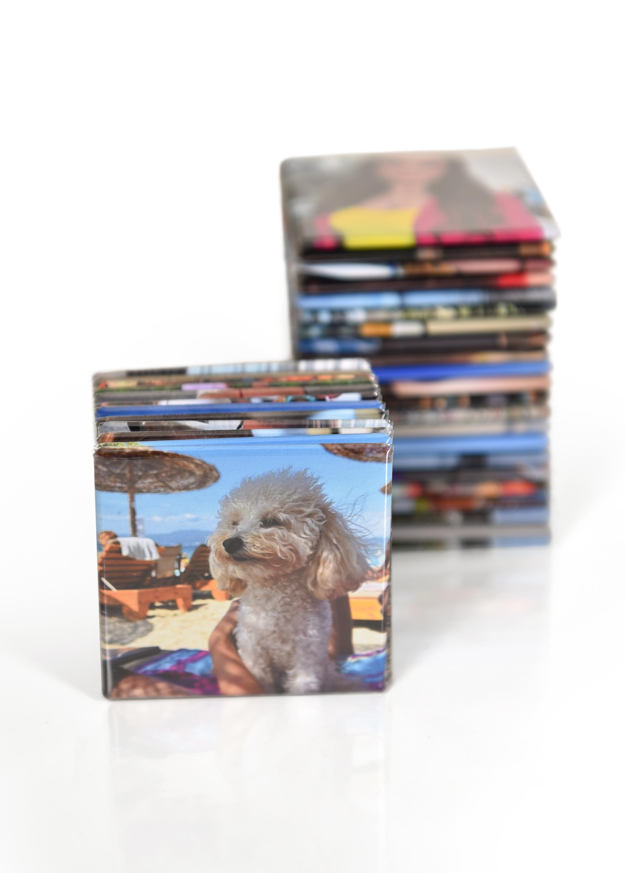 Custom Photo Magnets: Personalized Square Fridge Magnets, 2x2 - Etsy