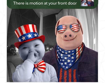 There is motion at your front door Png, Funny Meme 4th Of July Png, Independence Day Png, Funny Png