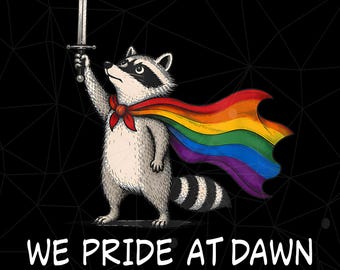 We Pride At Dawn Png, Frog Knight Pride Png, 1717 LGBTQ Png, Gay Pride Month Apparel Png
