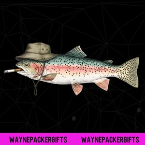 cigar sparkly fish with hooks Smoking Fish