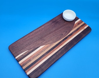 Wooden serving board