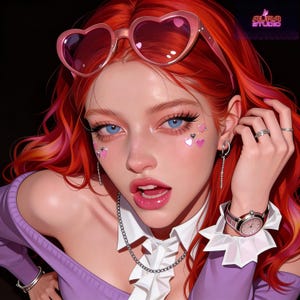 Gamer Girl AI Model Sample Pack – 15x 4K Images (Digital Download)