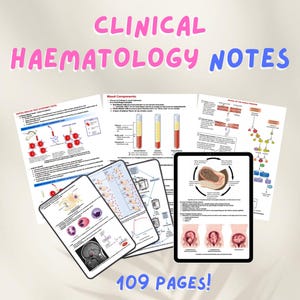 Klinische Hämatologie Notizen der Anatomie, Physiologie und Pathologie A & P Nursing Notes Studienführer ECLEX Medizinische Notizen