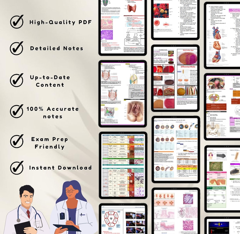 Medtech Study Guide Bundle | Medical Technology Notes for Medtech ...
