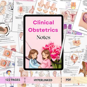 Clinical Obstetrics Notes | Comprehensive Study Guide for Nursing & Med Students | Printable PDF