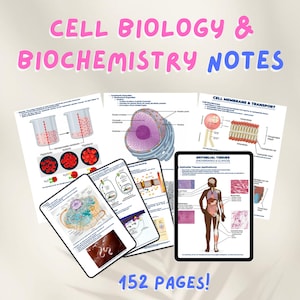 Appunti di biologia cellulare e biochimica - Guida di studio completa per studenti di medicina e professionisti Appunti di infermieristica