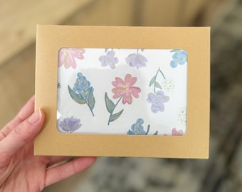 Floral Cards, Blank Card Set, Cute Stationery, Thank You Cards, Cards for Her, Gift for Her, Stocking Stuffer, Stationery Lover, Floral Card
