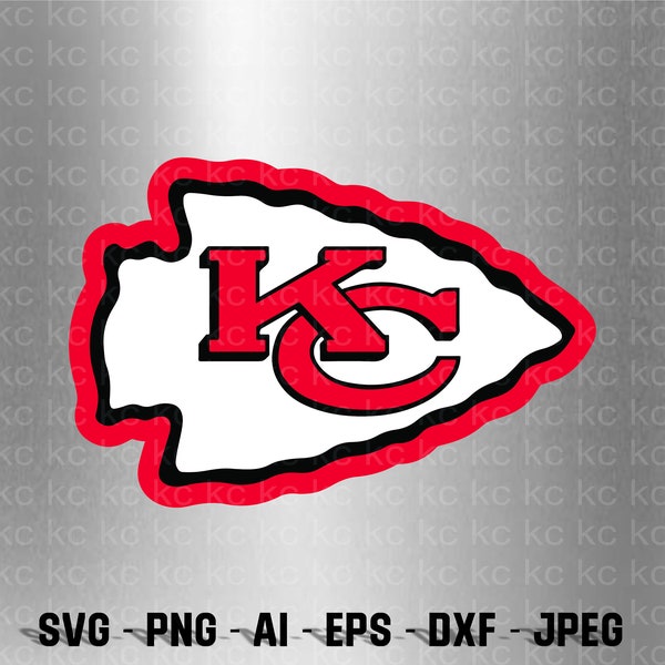 KC Chiefs Svg, Chiefs Svg For Cricut, Chiefs Mascot Svg, Team Mascot Svg, School Spirit Svg, Chiefs Sublimation, Layered Svg, Silhouette