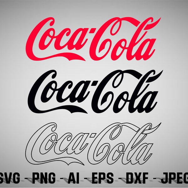 Coca svg CocaCola Coca Cola Svg Png Dxf Cricut File, Svg Bundle, Sticker, Cricut Svg Instant Download - Mega Bundle Instant Download !!!