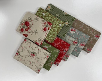 Tilda Merry Little Christmas 9pc. Mixed  Fat Quarter Bundle