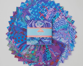 Kaffe Fassett LAKE 5" Charm pack