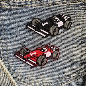 F1 Champon Flag Motorsport Racng Embrodered Patch Ron On Applqu&eacute;