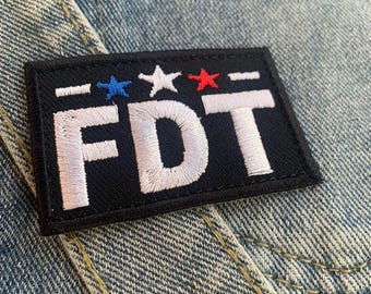 Apliques bordados termocolantes FDT para costurar.