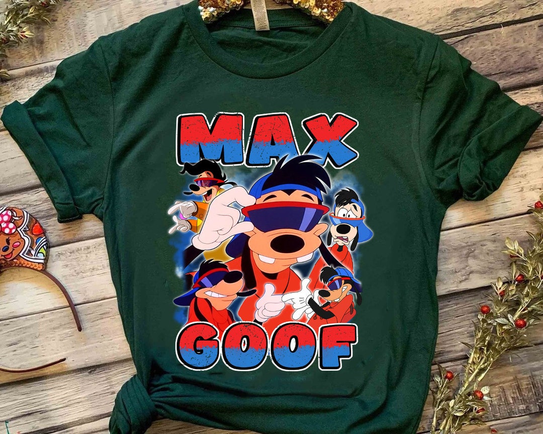 Disney A Goofy Movie Funny Emotions Max Goof Portrait Shirt, A Goofy ...
