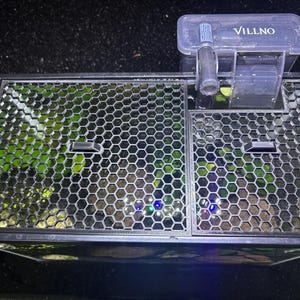 PawProof Aquarium Lid for 5.5 Gallon Rimmed Fish Tanks – Cat-Proof, Escape-Proof Honeycomb Tank Cover with Filter Cutout