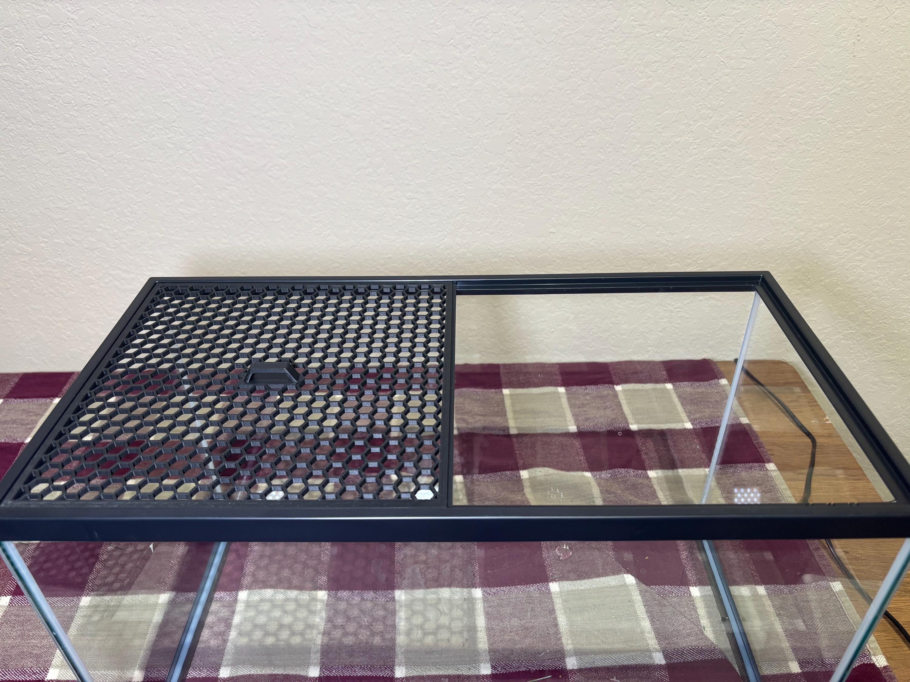 Pawproof 10 Gallon Aquarium Lid – Cat Proof, Honeycomb, Rimmed Fish ...