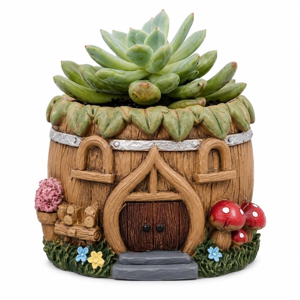 Pixie Barrel Planter