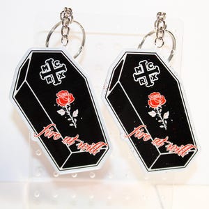 My Chemical Romance MCR inspired keychains Three Cheers For Sweet Revenge