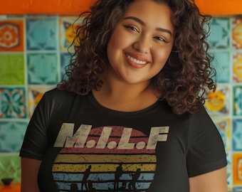 T-shirt rétro « Man I Love Fishing » amusant : t-shirt pêcheur fantaisie