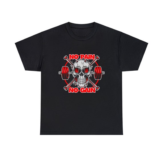 Workout Gear Skull Gym T Shirt PUNISHER T-Shirt