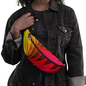 Fanny Pack Rainbow (Curve Collection): Perfect for your lifestyle, whether you say bum bag, crossbody purse or sling/hip/waist belt.
