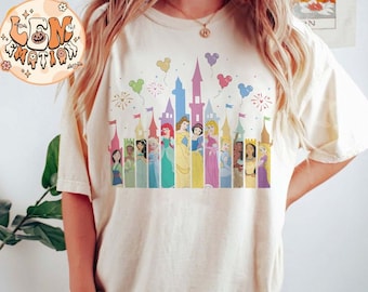 Disney Princess Castle Shirt, Disney Vacation Shirt,Disney Castle, Disney Family Shirt, Disney Girl Trip, Princess Shirt, Girl Disney Shirt