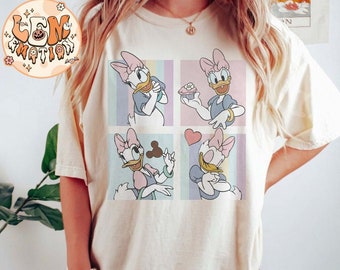 Retro Disney Daisy Comfort Colors Shirt, Disney Girls Shirt, Disney Besties Shirt, Disneyworld Shirt, Disney Women Shirt, Disneyland Shirts