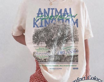 Comfort Colors® Disney Animal Kingdom Safari Shirt, Disney Safari Mode Shirt T-Shirt, Disney Trip Shirt, BTW Urlaubsgeschenk, Disney Familien Shirts