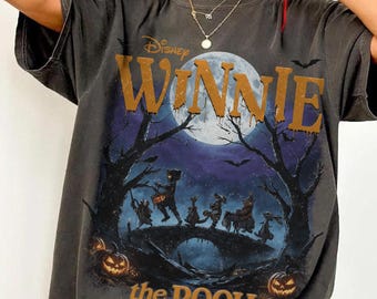 Vintage Winnie The Pooh Halloween Shirt, Pooh & Co Est 1926 Shirt, Pooh and Friends Halloween Shirt,Pooh Pumpkin Shirt,Disney Halloween Gift
