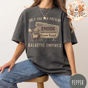 Retro Ewok Star Wars Comfort Colors Shirt, Ewok Endor National Park Protect Our Forest Shirt, Star Wars Forest Camp Shirt, Disney Trip Shirt