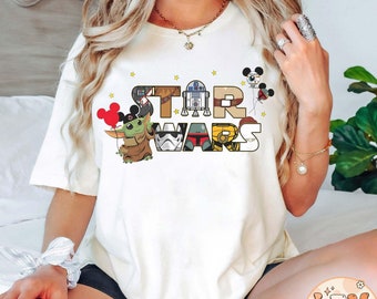 Retro Star Wars Shirt, Star Wars Shirt, Disney Star Wars Shirt, Star Wars Shirt, Galaxy's Disney Shirt, Disneyland Shirt, Disney Trip Tee
