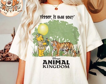 Tigger es esa camisa divertida de Winnie The Pooh, camisas de Disney Animal Kingdom, camisa vintage de Disney, camisa de Disney, camisa del Rey León de Disney