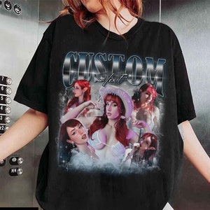 Custom Your Own Bootleg Tee, Retro Custom Bootleg Rap Tee, Custom Bootleg, Custom Your Photo, Insert Your Design, Vintage Graphic 90s Tshirt