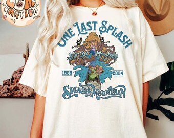 Retro Disneyland Splash Mountain Shirt, Disney Splash Mountain shirt, Vintage Disneyland Shirt, Disney Group Shirt, Disney Trip Shirt