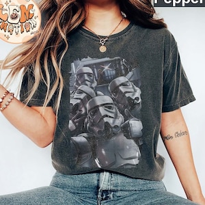 Vintage Star Wars Storm Strooper Selfie Comfort Colors Shirt, Retro Star Wars Shirt , Star War Family Shirt, Disney Matching, Darth Vader