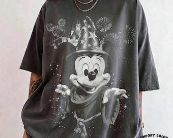 Comfort Colors® Fantasia Sorcerer Mickey Shirt, Walt Disney Fantasia Mickey Shirt, Fantasia Mickey Tee, Disneyland Trip, Fantasmic T-Shirt