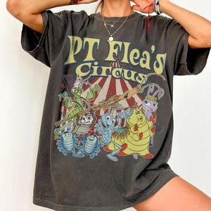 Comfort Colors A Bug's Life Shirt, P.T. Flea's Circus Tee, Disney Animal Kingdom Bug's Land Family Outfits, Flik Heimlich Princess Atta Tee