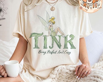 Retro Disney Tinker Bell Comfort Colors Shirt, Tinkerbell 1953 Neverland Shirt, Peter Pan Shirt, Fairy Magical Shirt, Disney Family Trip Tee