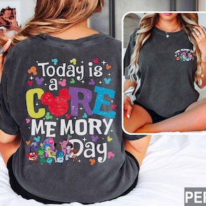 Retro Today Is A Core Memory Day Shirt, Disney Inside Out Shirt, Inside Out Pixar, Magical Vacation Tee, Disneyworld Shirt, Disney Trip Tee