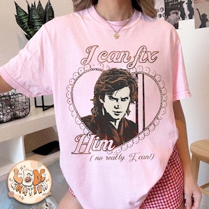 Anakin Skywalker I Can Fix Him T-shirt, Star Wars Y2K Aesthetic Shirt, Revenge of the Sith, Galaxy&#39;s Edge, Disney Star Wars, Anakin Fan Gift