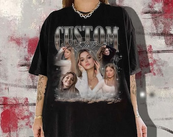 Custom Bootleg Rap Tee, Custom Photo Shirt, Custom Photo Vintage Graphic 90s Tshirt, Insert Your Design, CUSTOM Your Own Bootleg Idea Here