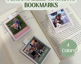 Custom Polaroid Photo Bookmark: Personalized Memory Keepsake