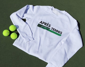 Adult Tennis Après Tennis Crew Neck Sweatshirt, Adult Tennis sweatshirt