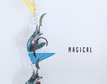 SPIRIT ANIMAL Hanging Totem:  The FOX
