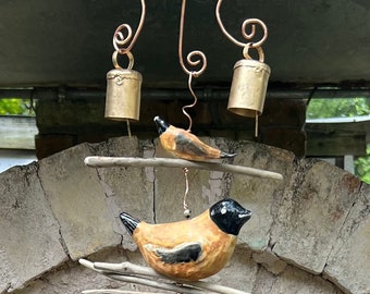 CERAMIC HANGING Totem: Spirit Animal  ORIOLES