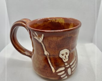 Skeleton Mug by Hanging Totem SmeadWorks