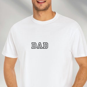 New Dad Gift for Husband Tshirt for Pregnancy Announcement Baby Shower Present for Him Minimalist Dad T Shirt Gift for New Father Birthday
