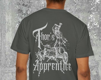 CUSTOMIZABLE/Personalized Thor's Apprentice - Blue Collar Tshirt Gift for Electrician/Sparkie Gift for Apprentice Funny Tradesman Tshirt